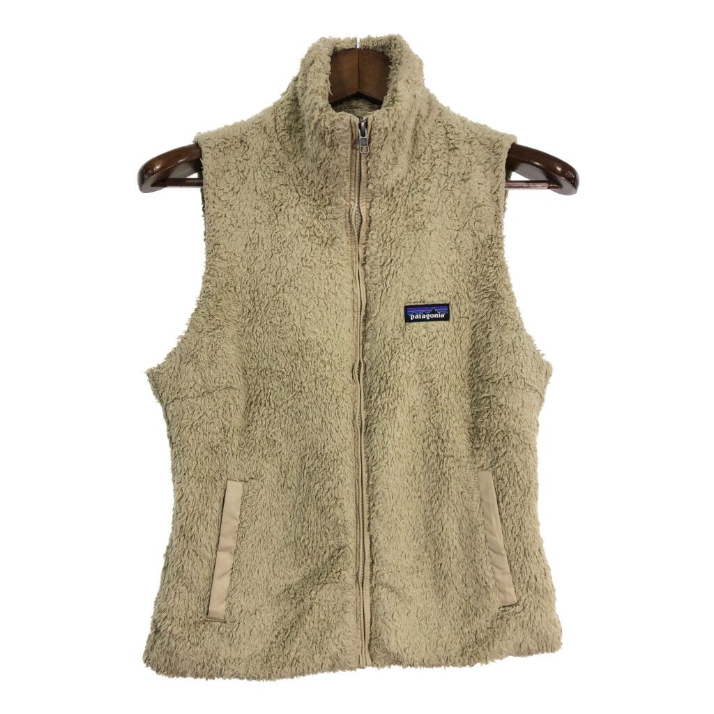 patagonia パタゴニア フリースベスト アウトドア ベージュ