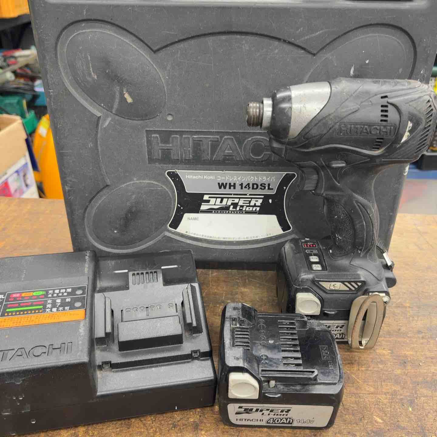 ハイコーキ HIKOKI 旧 日立工機 コードレスインパクトドライバー WH14DBAL 2LSCK B 八潮店