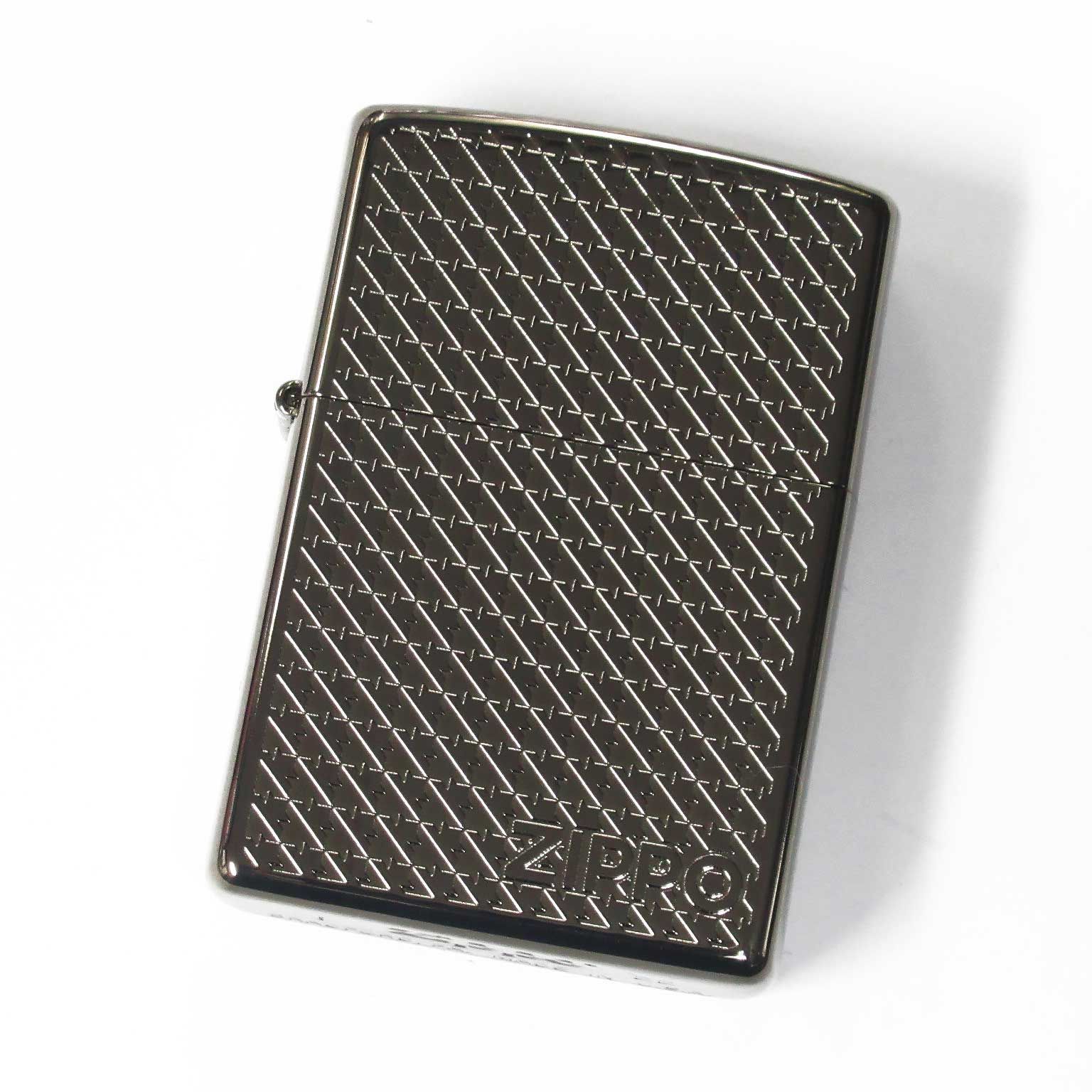 Zippo ジッポーライター 千鳥格子柄 Houndstooth TC|B ブラックチタンコーティング