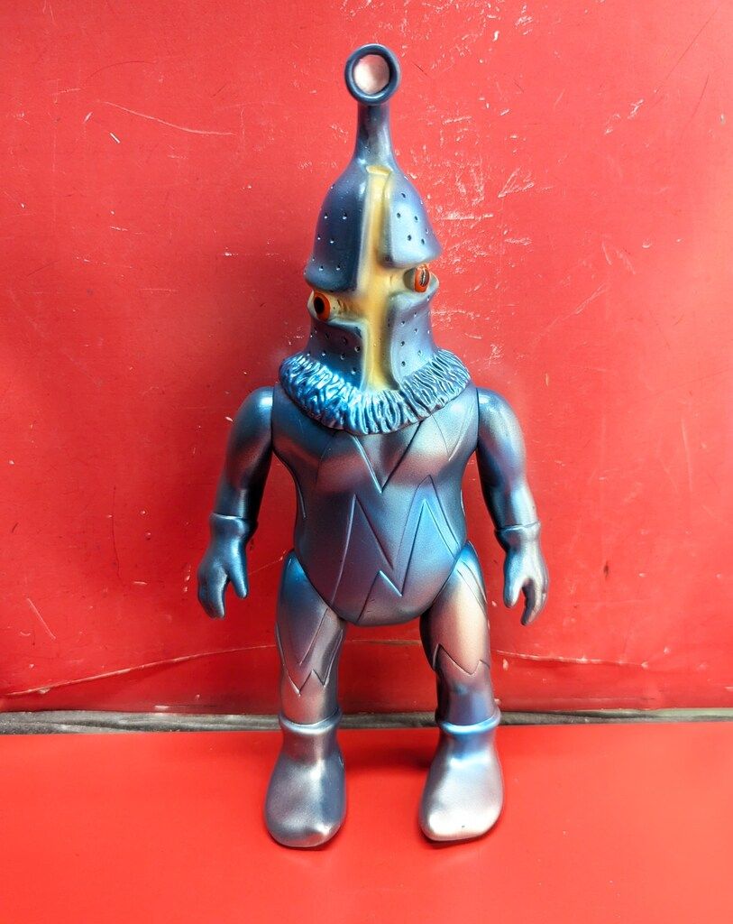 M1号 世紀の大怪獣ウルトラQウルトラマン ケムール人 紺色成型 メタブルー塗装 1期