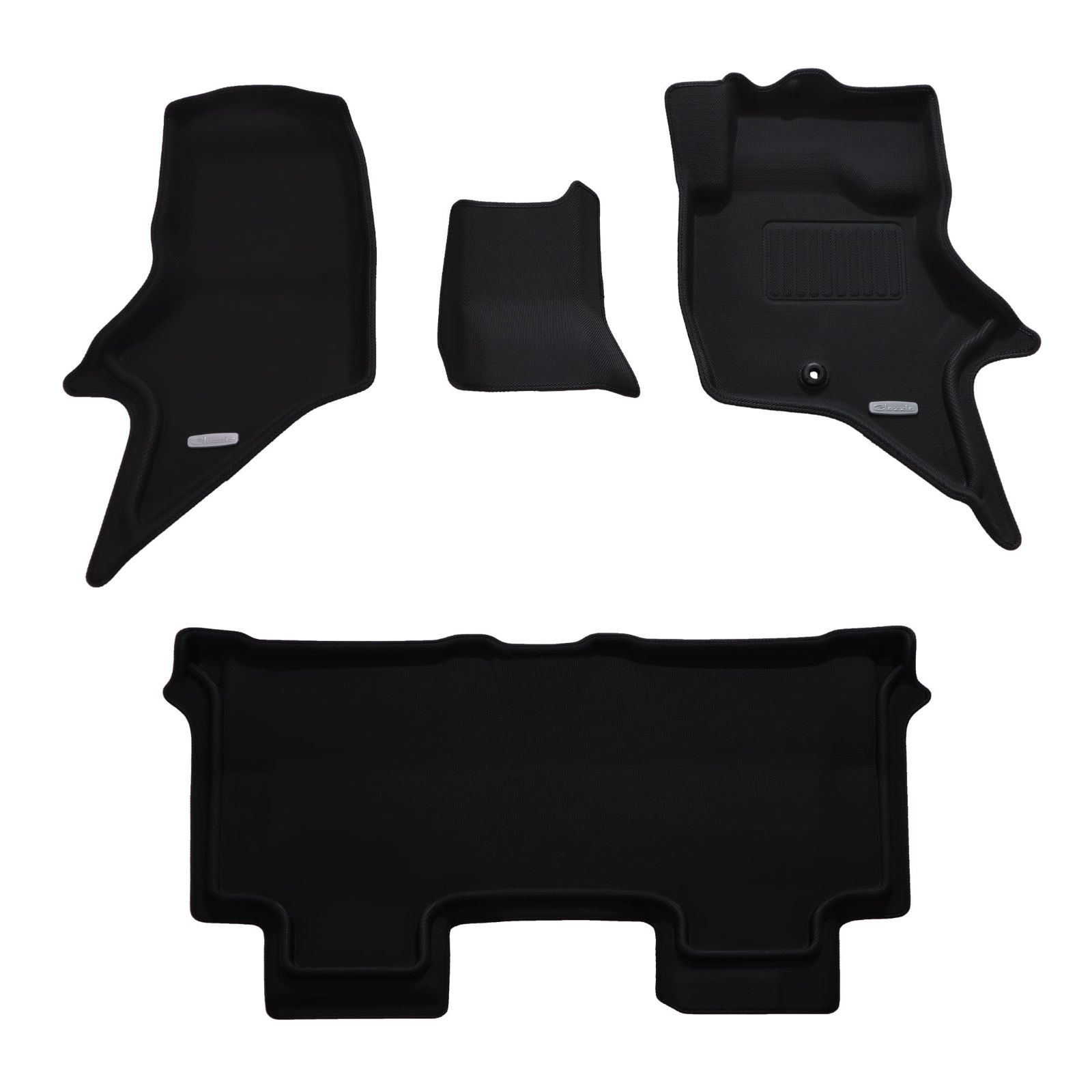 新着商品 ES-6034 ブラック NEWラバータイプ AT AGS車 JOIN JOINターボ DA17V 5EESB6034K エブリイ 1台分セット 立体タイプ フロアマット クラッツィオ