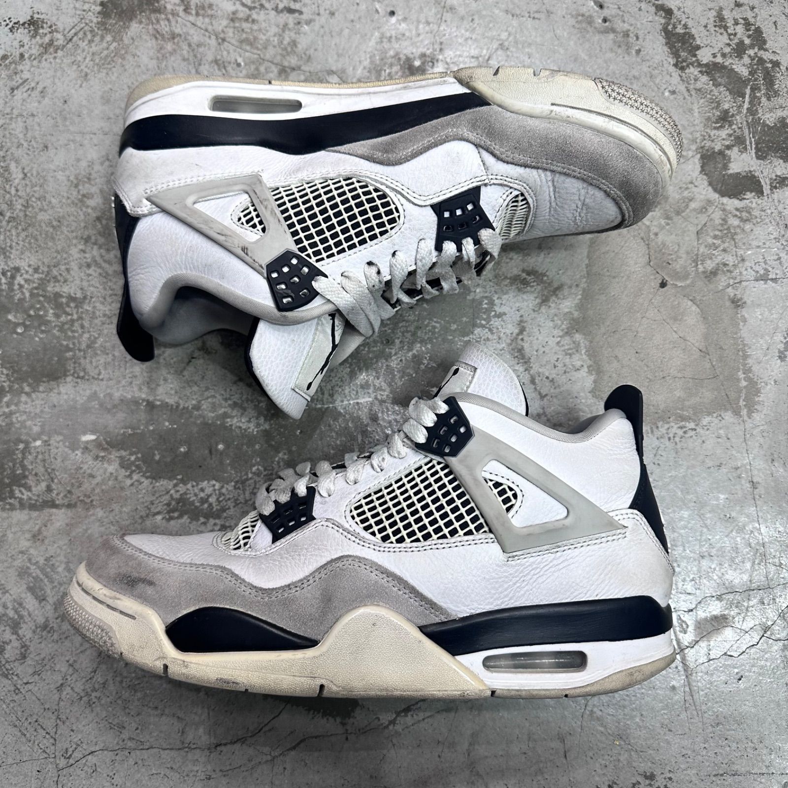 スニーカー Nike PS Air Jordan 4\"Military Black\"20cm Nike Air Jordan 4 