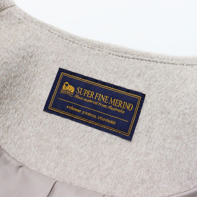 【希望価格】未使用 ジャーナルスタンダード スーパーファインビーバークルーネック JOURNAL STANDARD relume（ジャーナルスタンダード レリューム