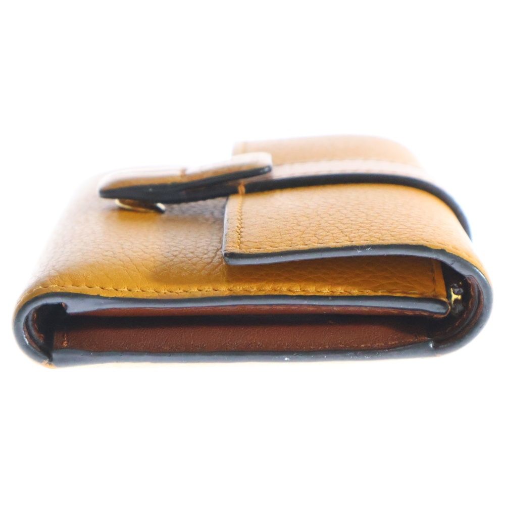 LOEWE (ロエベ) バーティカル レザーウォレット スモール 三つ折り財布  