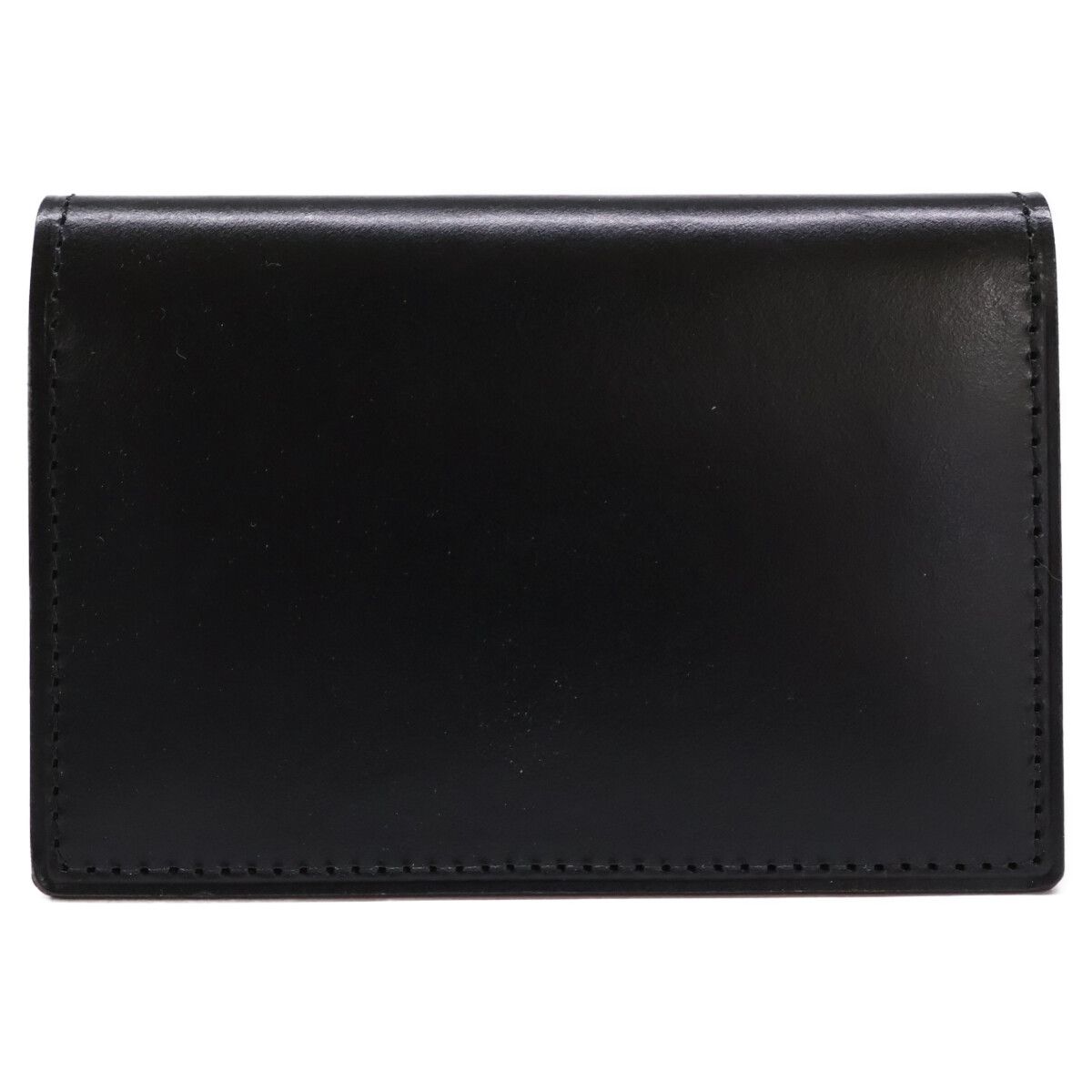 GANZO ガンゾ 57189 THIN BRIDLE シンブライドル 通しマチ名刺入れ