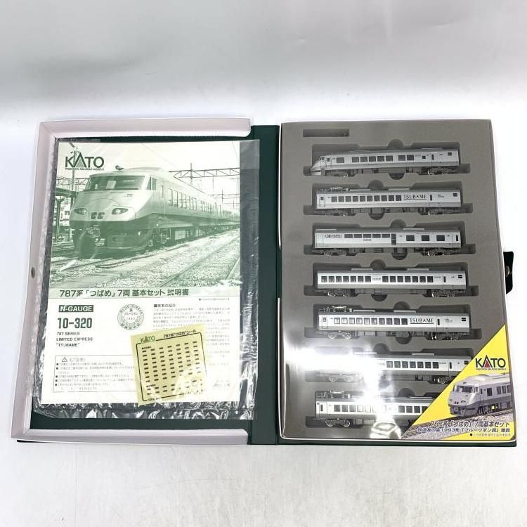 KATO` - 【中古】004 KATO 10-320 787系｢つばめ｣基本7両セット[69][240019482860] 中古】004 KATO 10-320 787系｢つばめ｣基本7両セット[69] - メルカリ