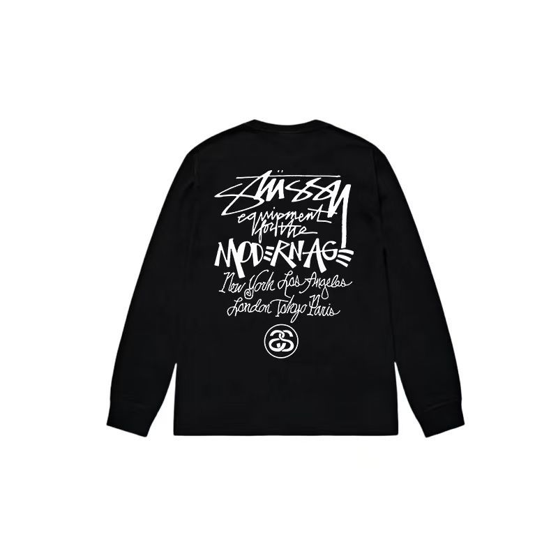 新品未使用】長袖新品 stussyステューシーシャドーマン衛衣 男女