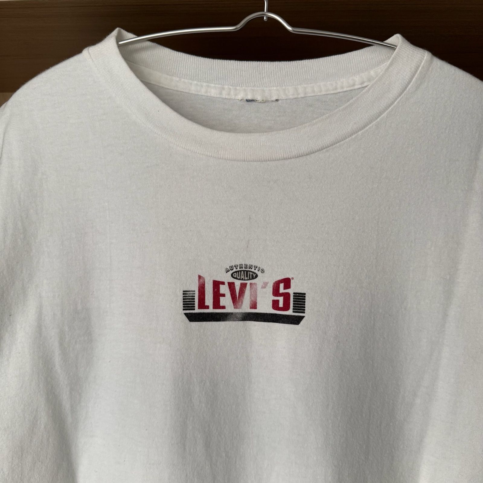 90s   Jeans TシャツUSA製 フェード 90s Levi's USA製 リーバイスUSA製 フェード Copper Riveted Blue