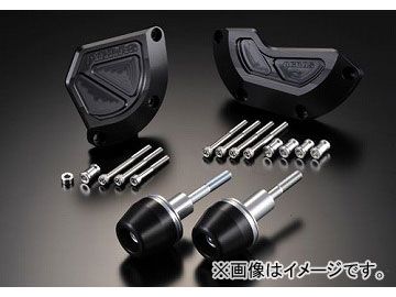 2輪 アグラス リアスライダー 4点セット B 品番：P052-3205 ホワイト スズキ GSX-R1000 2009年～2010年 JAN：4548664830466