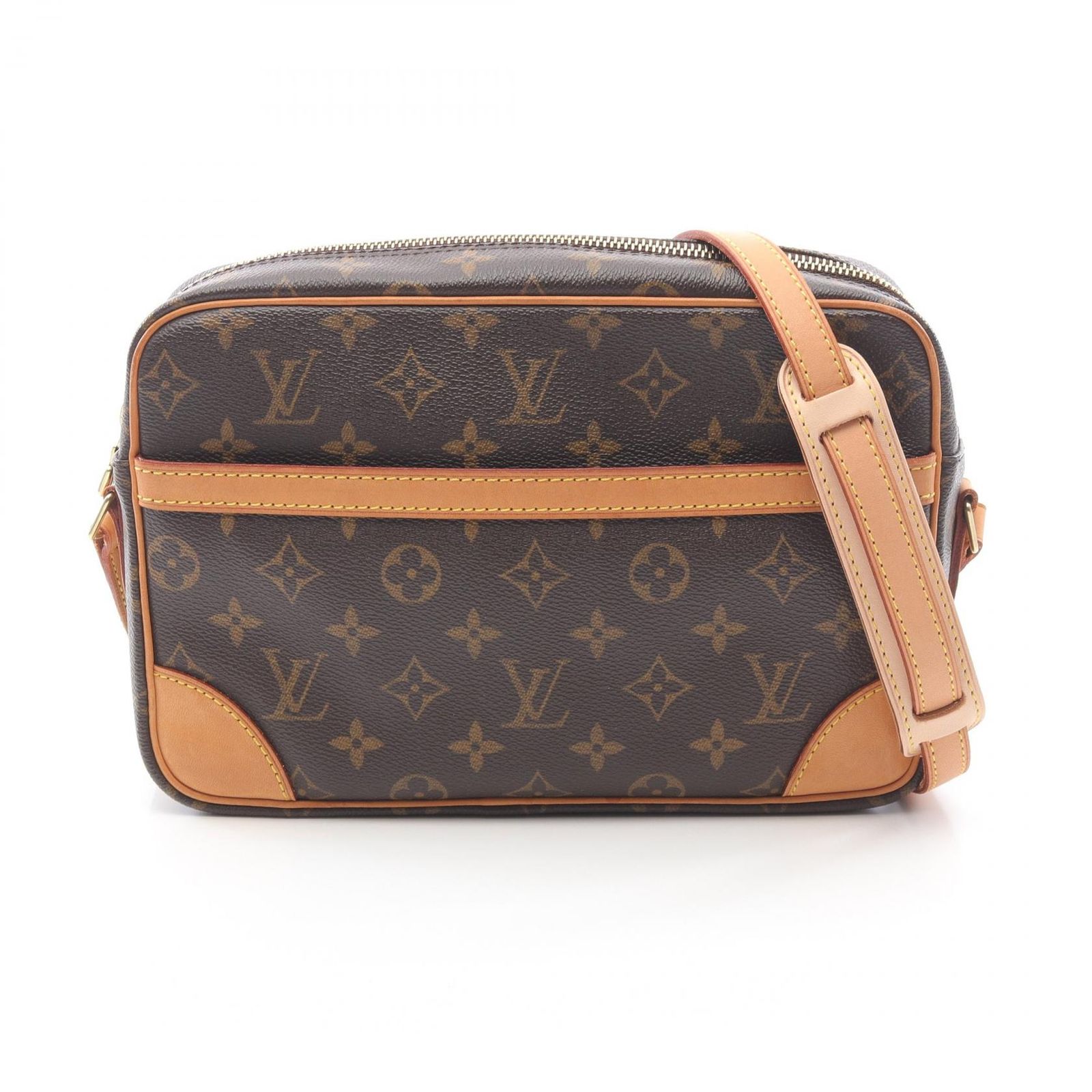 ルイ ヴィトン LOUIS VUITTON ショルダーバッグ トロカデロ27 モノグラム M51274 PVCコーティングキャンバス レザー トロカデロ27 レディース Used A