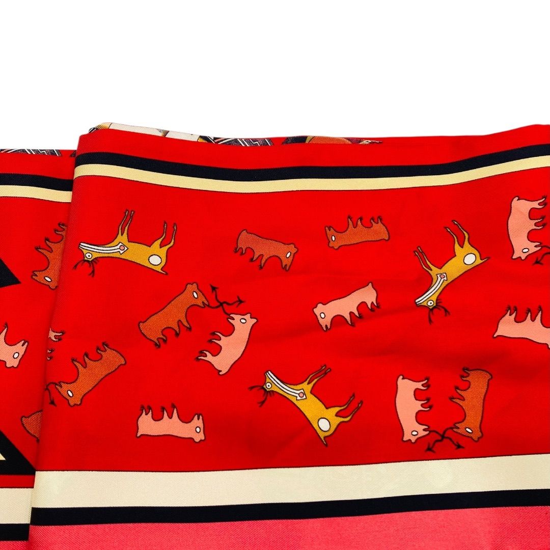信頼への信頼 Kachinas HERMES エルメス カチナ スカーフ マキシツイリー 小物