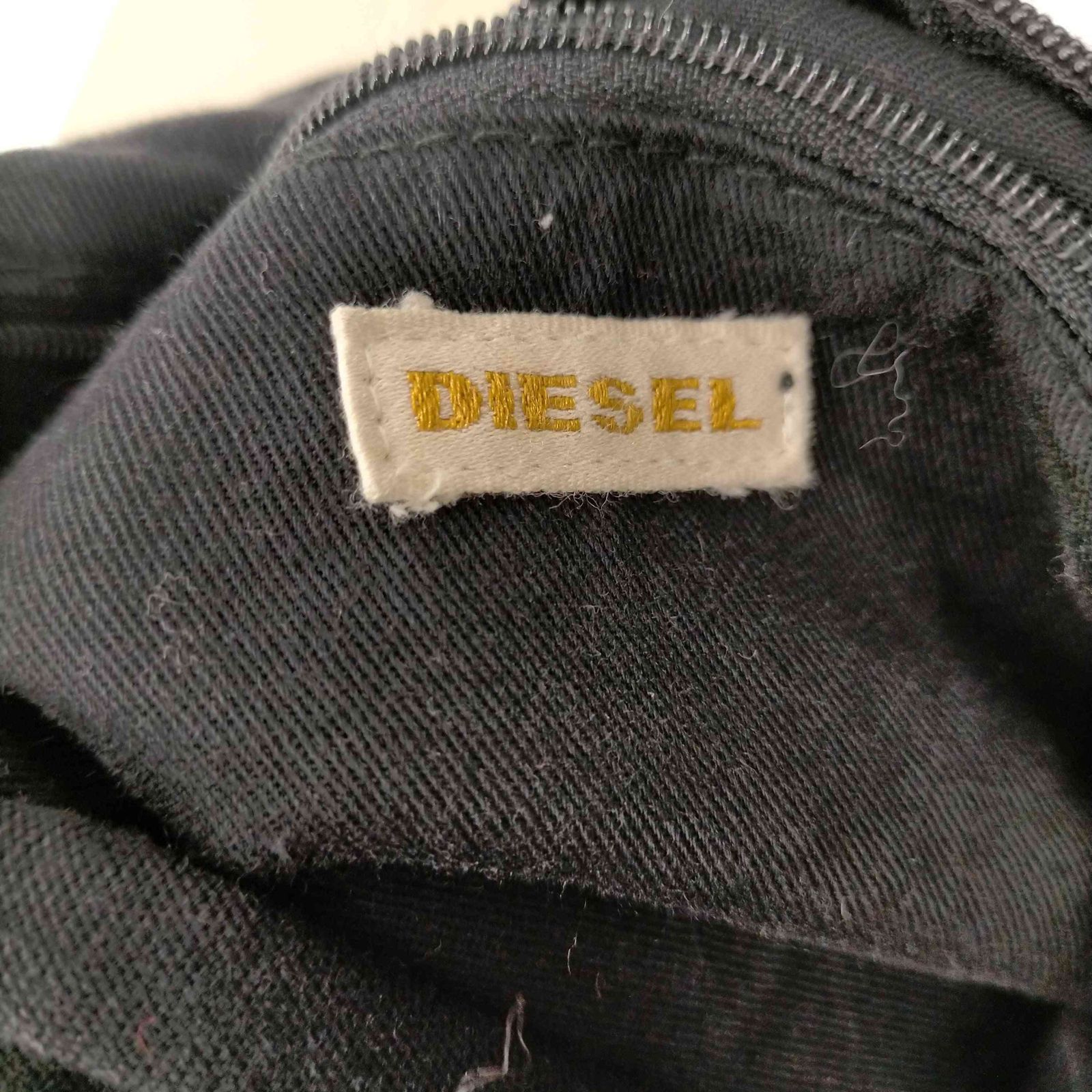 ディーゼル DIESEL 90-00S OLD メタルロゴ ショルダーバッグ 