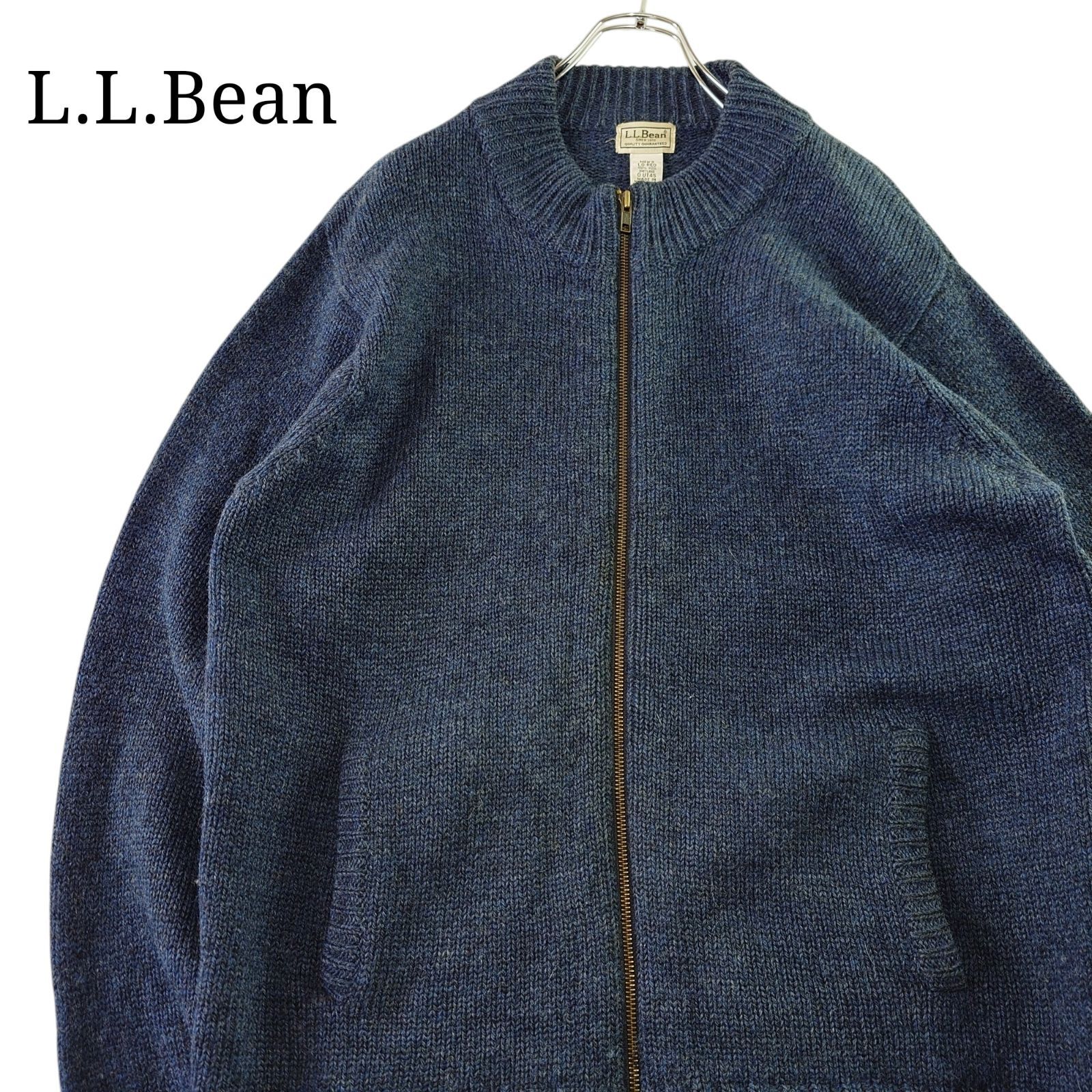 00s】L.L.Bean エルエルビーン ウール ドライバーズニット - メルカリ