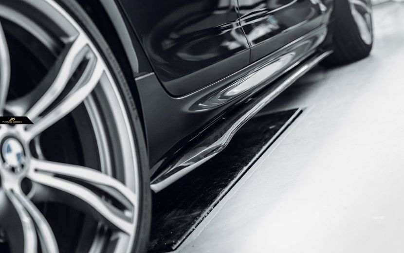 FUTURE DESIGN BMW 6シリーズ F06 M6 Mスポーツ サイドスカート 本物DryCarbon ドライカーボン カスタム エアロ