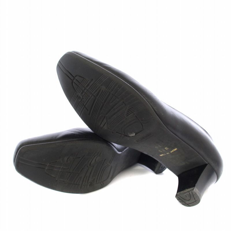 アシックス asics ペダラ pedala パンプス スクエアトゥ レザー