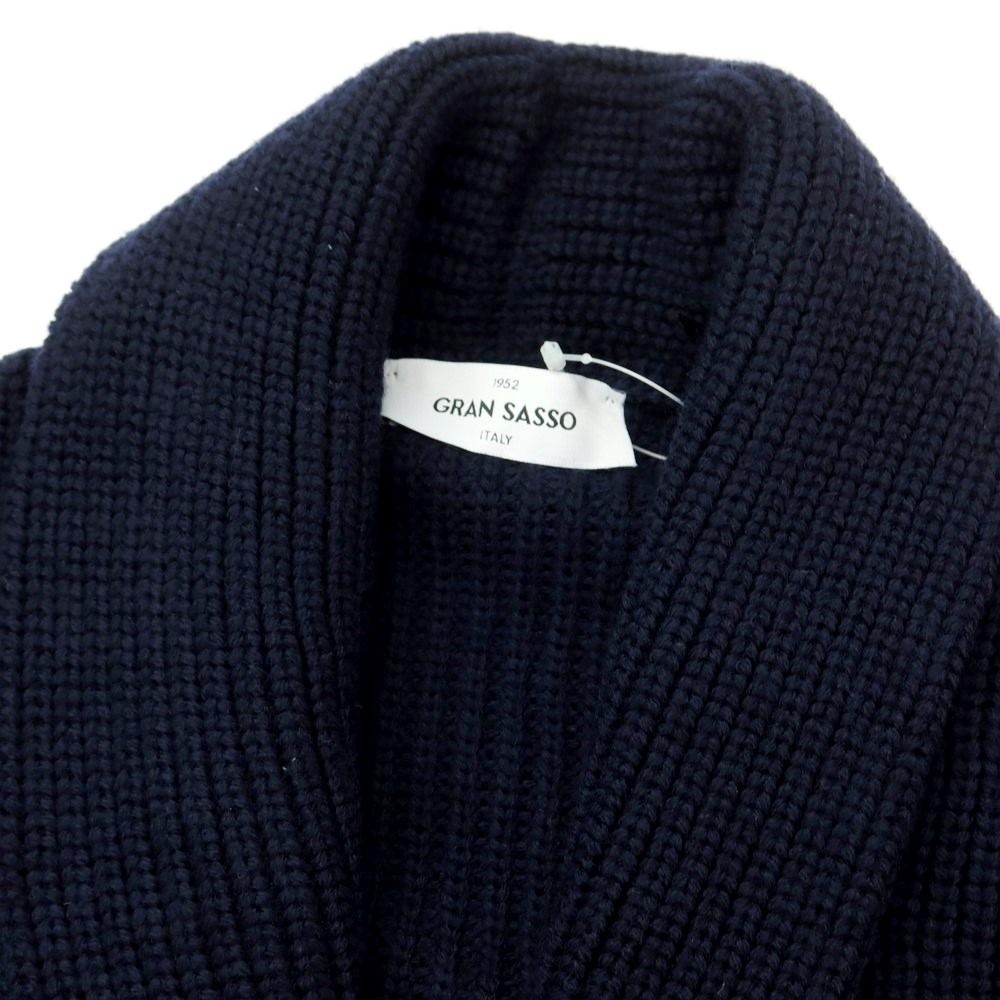 中古】グランサッソ GRAN SASSO ウール ショールカラー