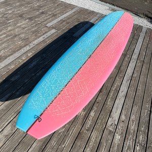 送料込 Josh Oldenburg 9‘4“ シングルフィン ノーズライダー 送料込み＊Josh Oldenburg ロングボード 9'4