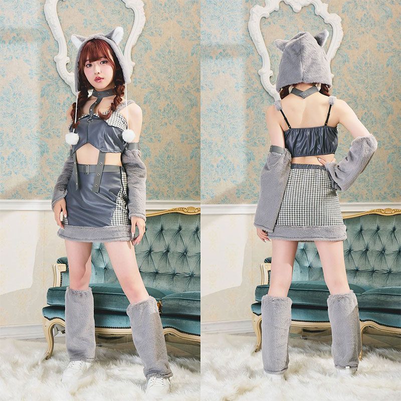 フリーサイズ グレー