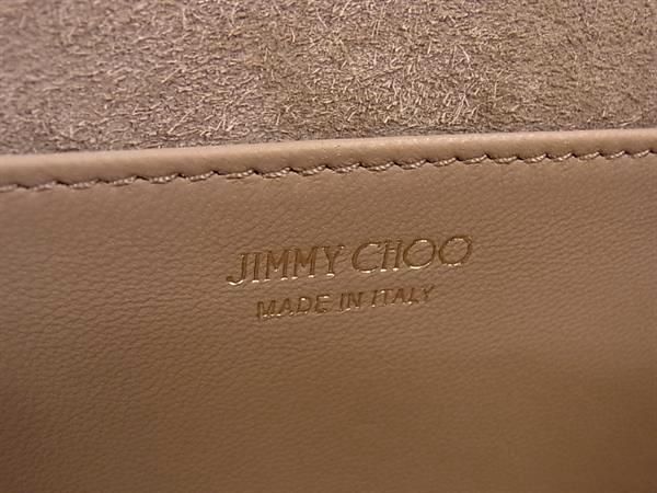 ■新品■未使用■ JIMMY CHOO ジミーチュウ エリカ グリッター 2WAY クラッチ ショルダー パーティーバッグ シャンパンゴールド系 AZ4031