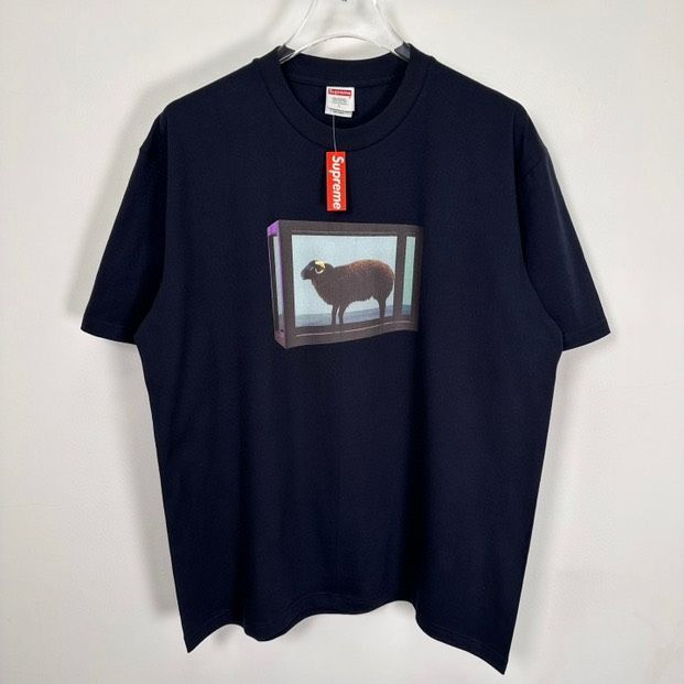 Supreme 2025SS DAMIEN HIRST BLACK SHEEP TEE くろい T シャツ