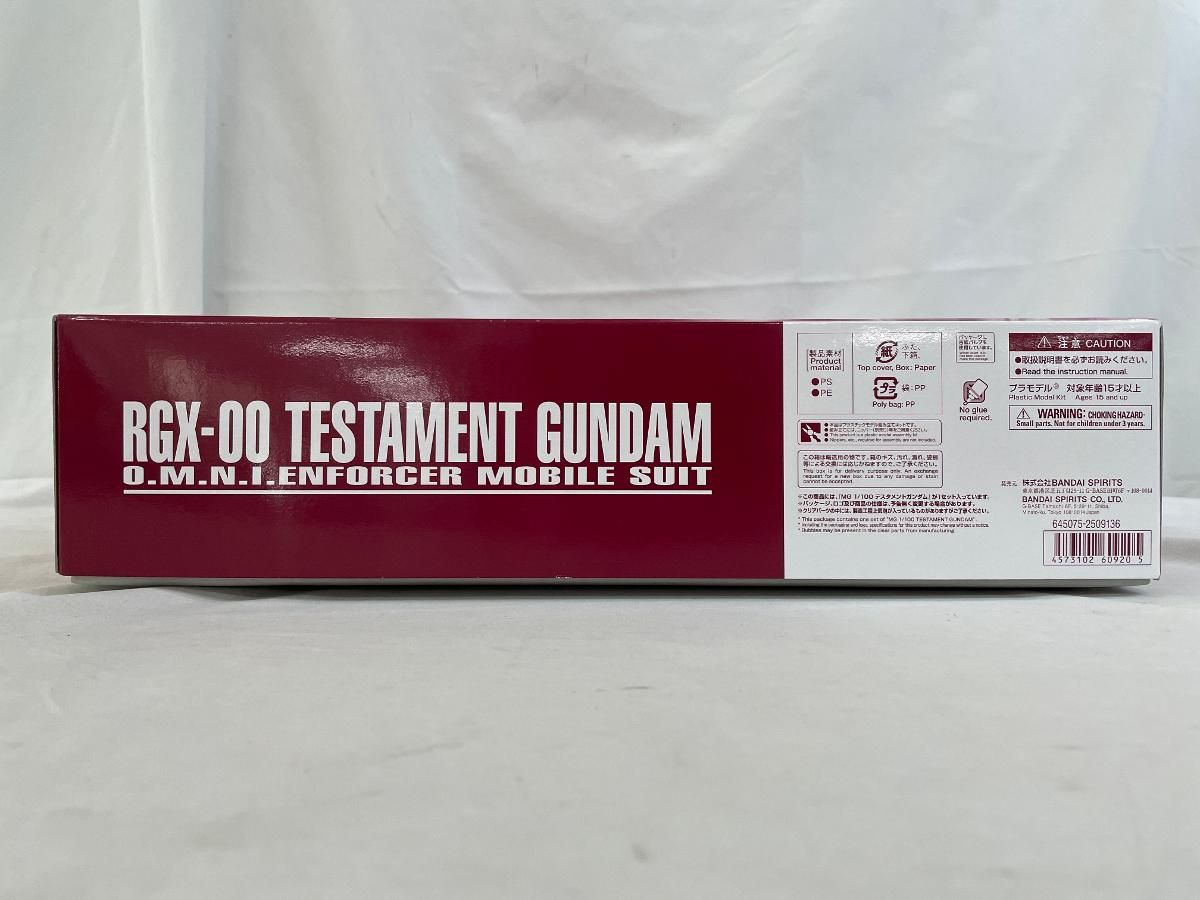 未開封】1/100 MG ZGMF-X12A/RGX-00 テスタメントガンダム