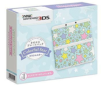new3ds　カラフルスター　未使用 新品 new3DS 未使用 新品 展示品 ホワイト new3ds カラフルスター 未