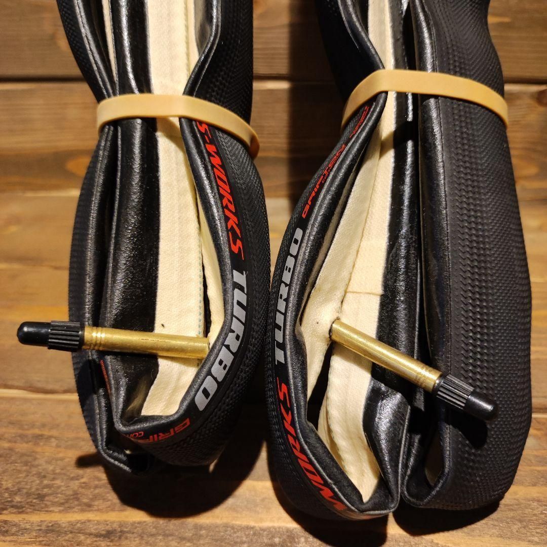 売り切れ必至！ 新品】S-Works Turbo AllRound3 Tubular2本セット パーツ