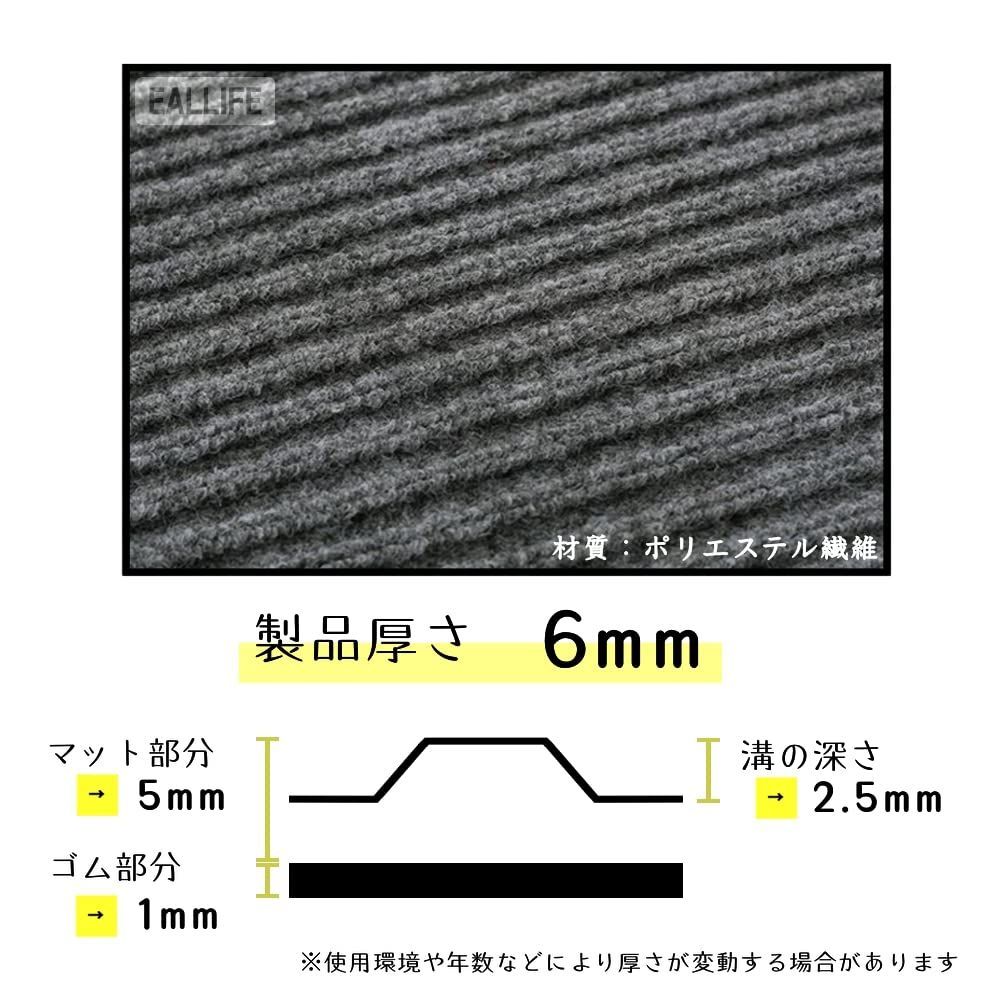 エアル工業 玄関マット 販売済み 室内 屋外 兼用 業務用 インドアマット