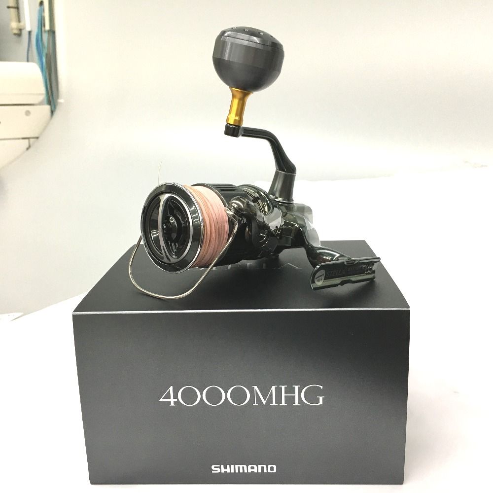 SHIMANO - △△SHIMANO シマノ スピニングリール 22ステラ 4000MHG-K 夢屋ノブ 043955 △△SHIMANO シマノ スピニングリール 22ステラ 4000MHG-K 夢屋