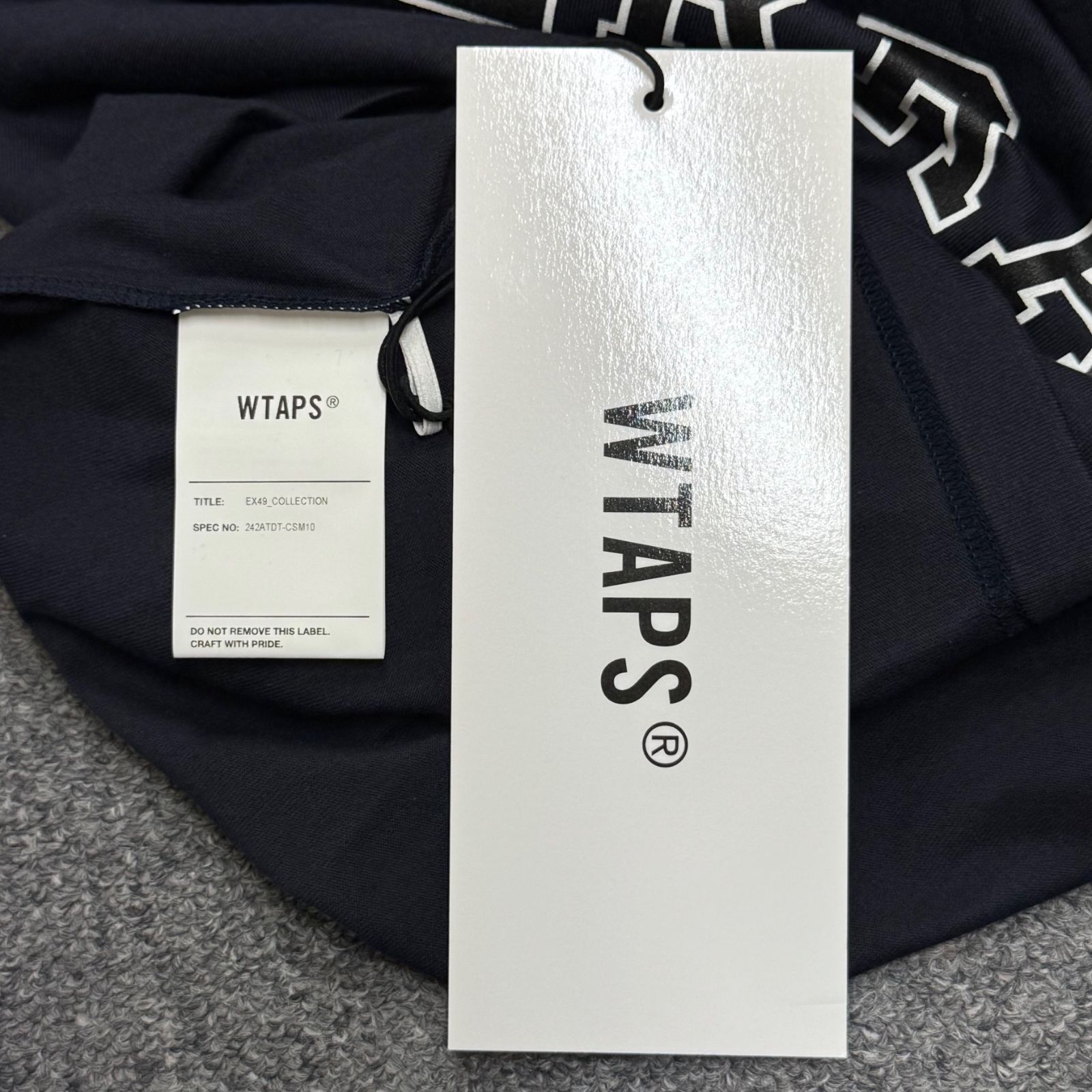 参考上代15400円 未使用品 WTAPS 24AW ACADEMY / LS / COTTON 