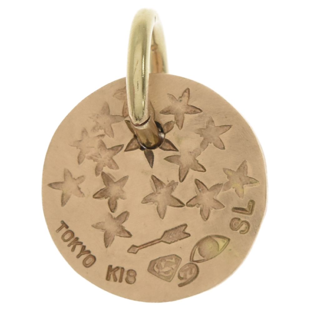 ストップライト　K18メダル　stoplight 楽天市場】【Stop Light ストップライト】K18 Small Metal 1.8cm