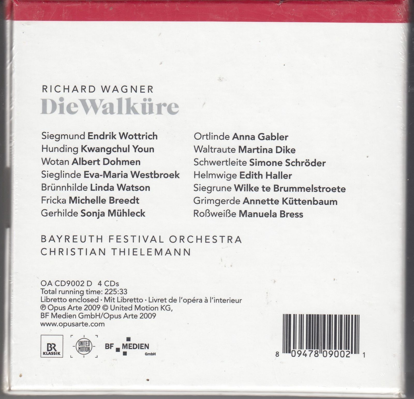ワーグナー［ワルキューレ〕piano/vocalスコア、新品 Wagner（ワグナー） :: 楽譜の店 ササヤ書店