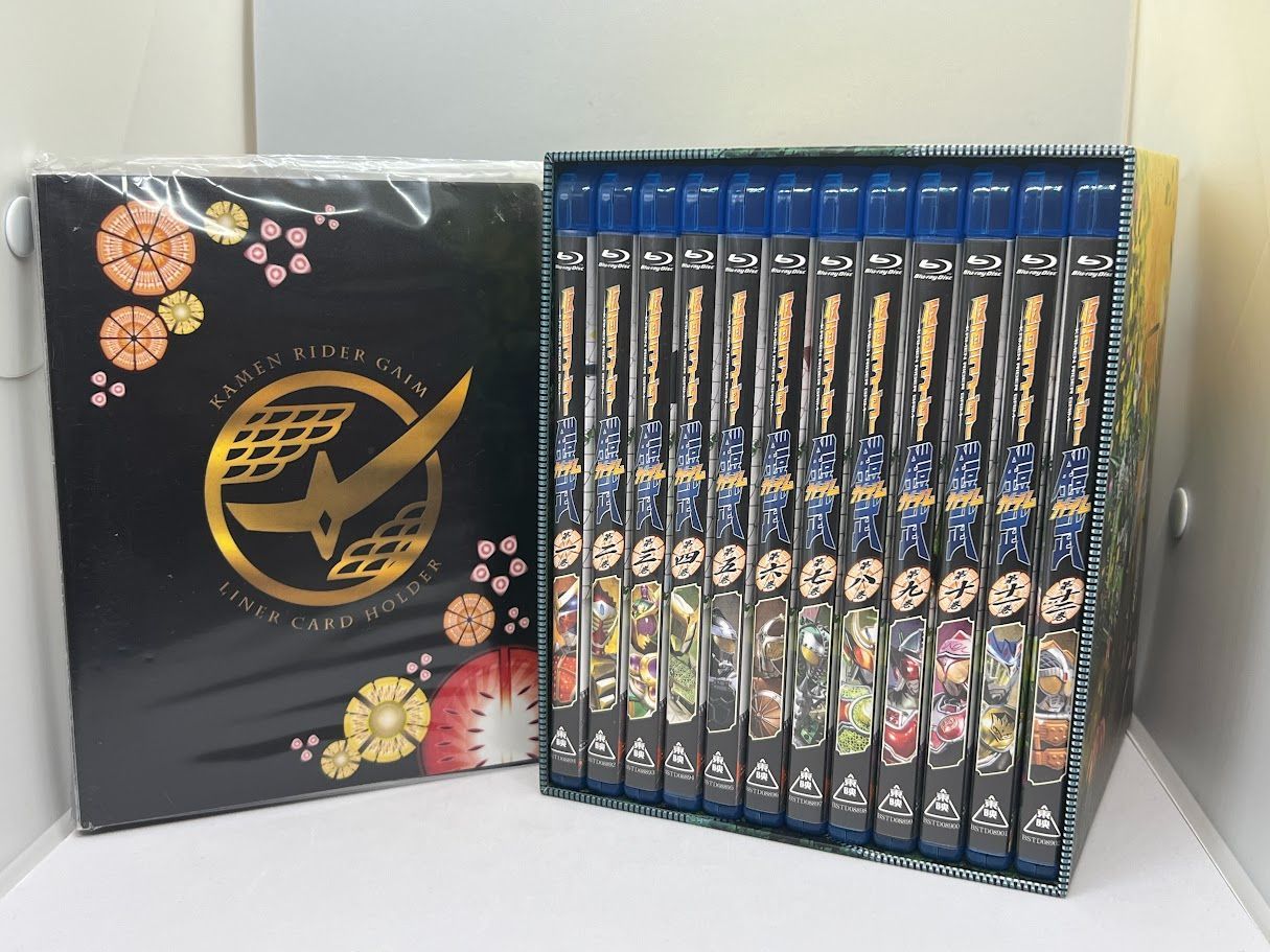 全巻初回版 BD ブルーレイ 仮面ライダー鎧武|ガイム 全12巻セット Blu-ray 初回特典|全巻収納BOX付き
