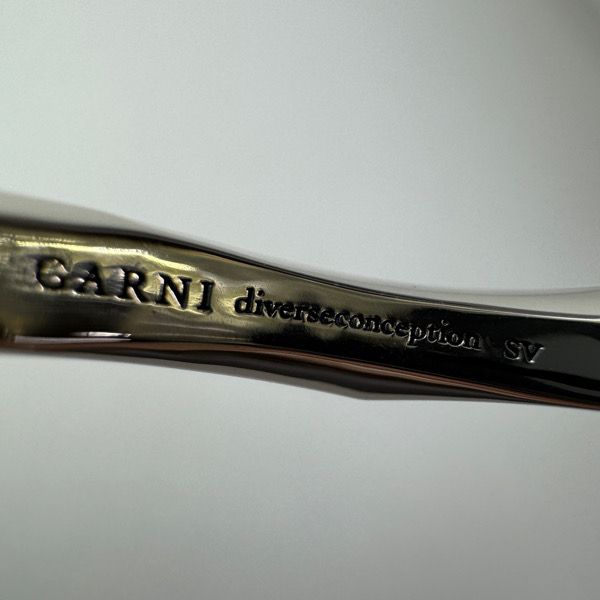 未使用】GARNI/ガルニ Crockery Bangle/クロッケリー バングル