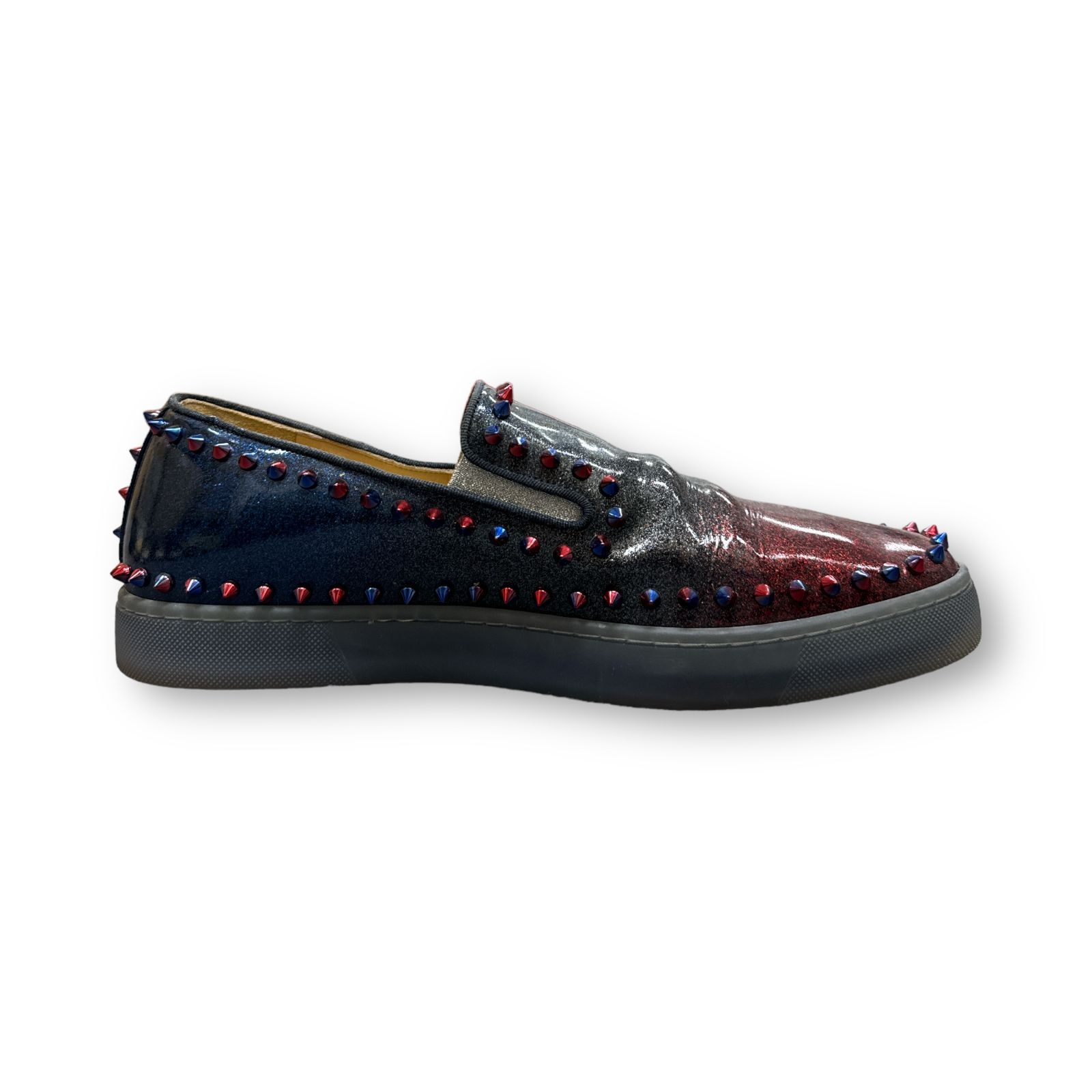 クリスチャンルブタンROLLER BOAT スリッポン 43 1/2 中古・古着通販】Christian Louboutin (クリスチャン・ルブタン