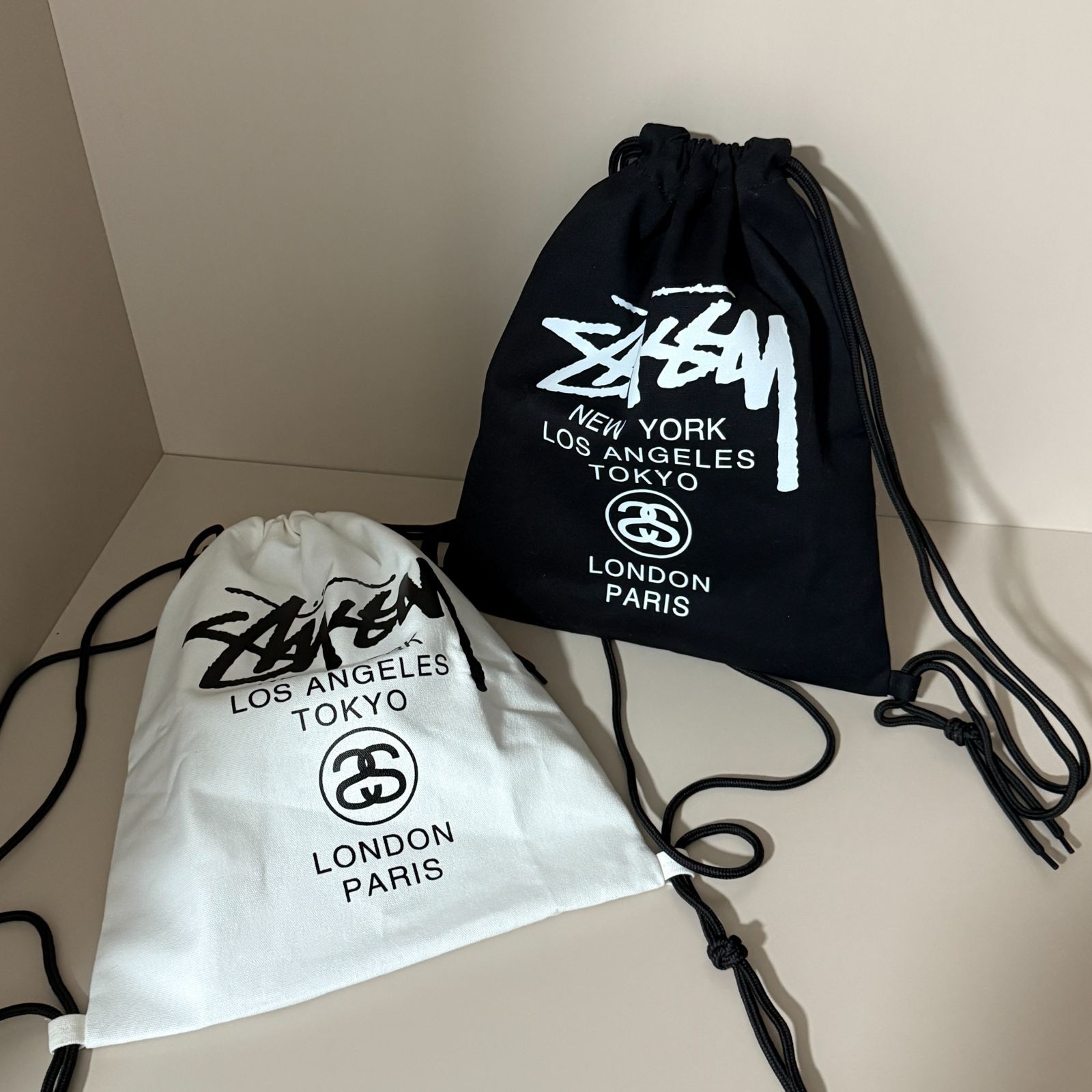 新品 STUSSY ステューシー 男女兼用 リュックサック キャンバス