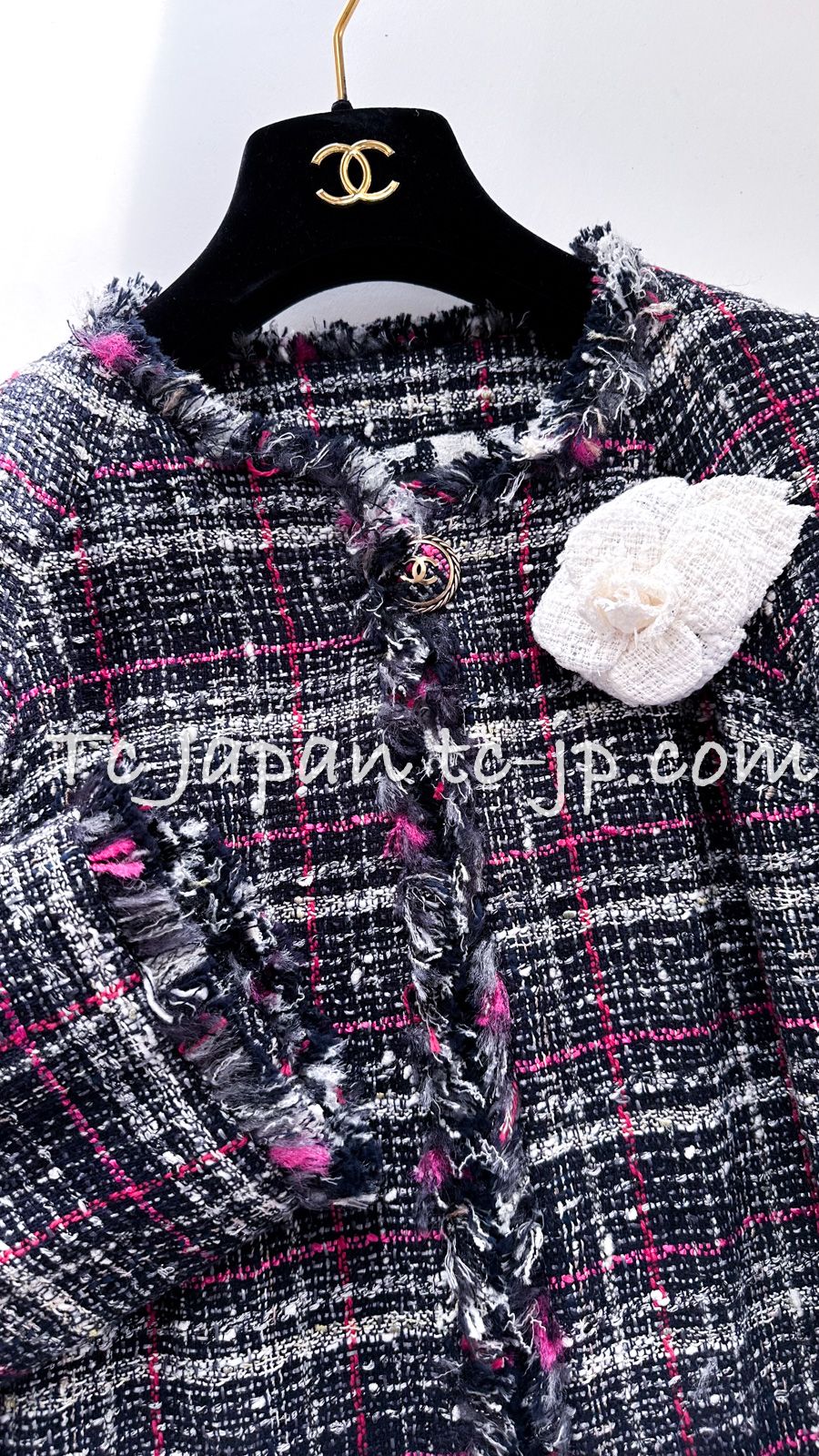 超美品 シャネル CHANEL ネイビー・ピンク・ホワイト・マルチ 超美品 シャネル CHANEL ネイビー・ピンク・ホワイト・マルチ