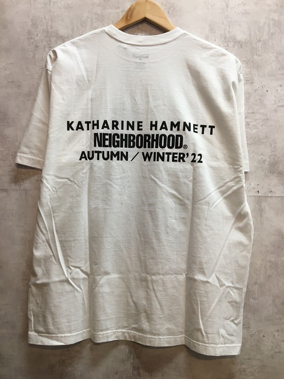 NEIGHBORHOOD × KATHARINE HAMNETT No War Tee 22AW ネイバーフッド