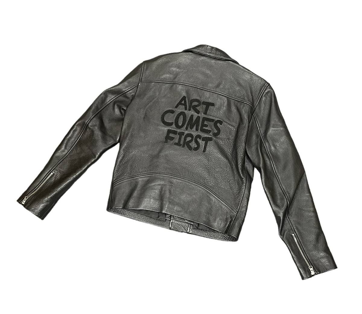 art comes first 15ss ダブルライダースジャケット art comes first 15ss ダブルライダースジャケット