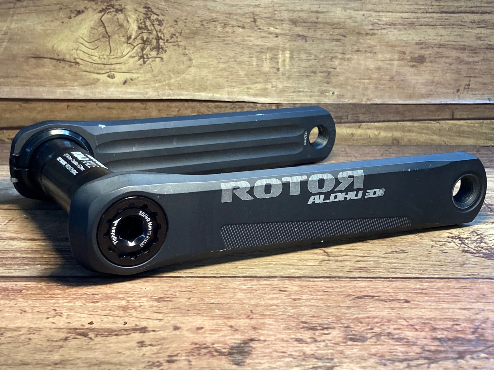 HN941 ローター ROTOR ALDHU 3D クランクセット 172.5mm ROADAXLE Φ30