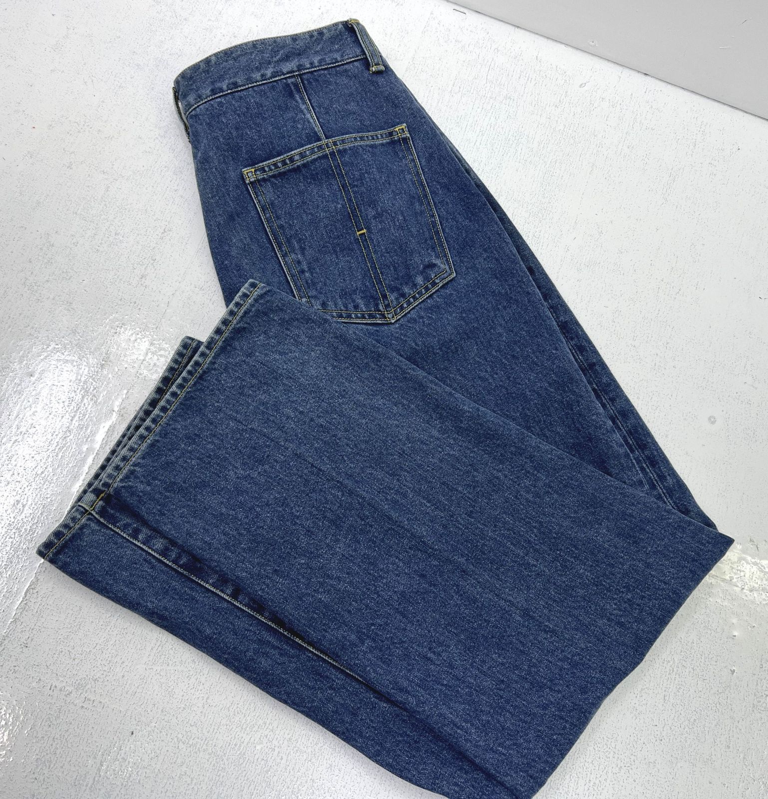 盛岡76-0002】SOE READY TO WEAR ｿｰｲ ﾃｰﾊﾟｰﾄﾞ ﾃﾞﾆﾑ ﾊﾟﾝﾂ 1223-60-004 