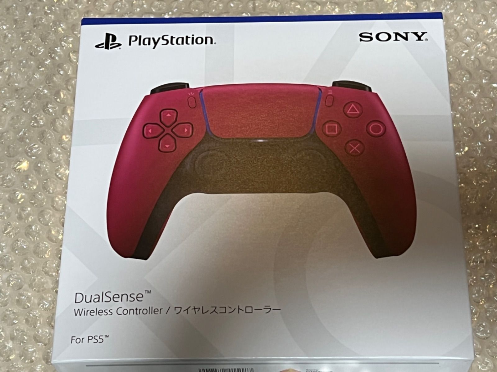 純正】PS5 DualSense コズミックレッド ワイヤレスコントローラ - メルカリ