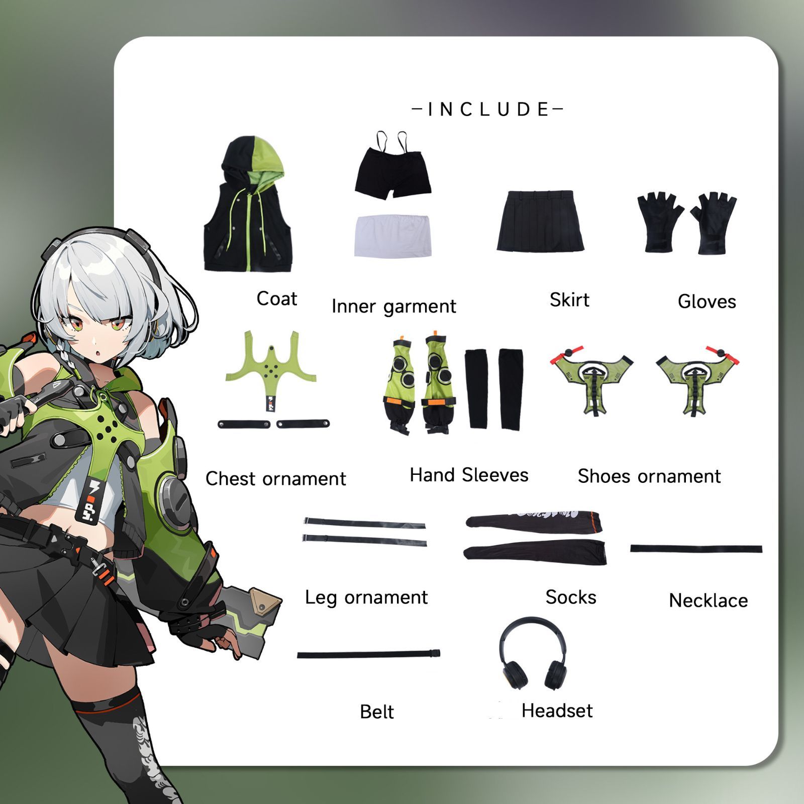 asics サッカーシューズ スパイク 青　25.5cm アンビー・デマラ ゼンレスゾーンゼロ ヘッドホン ウィッグ