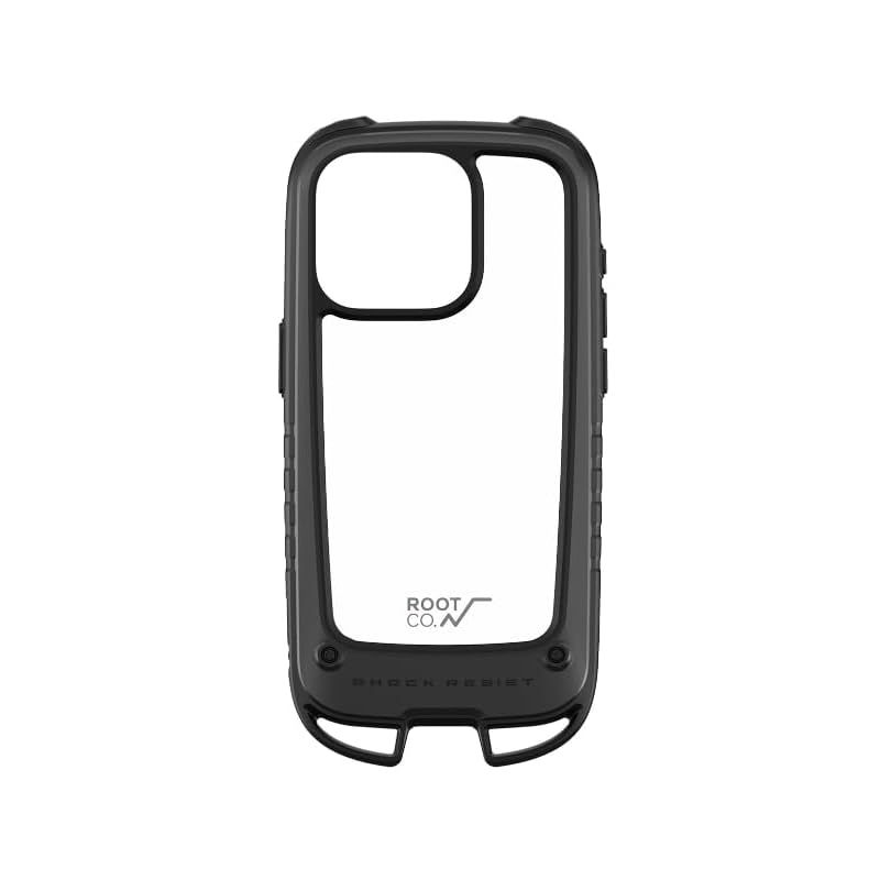 ROOT CO.】[iPhone15Pro専用]GRAVITY Shock Resist Case +Hold.(ブラック) - メルカリ