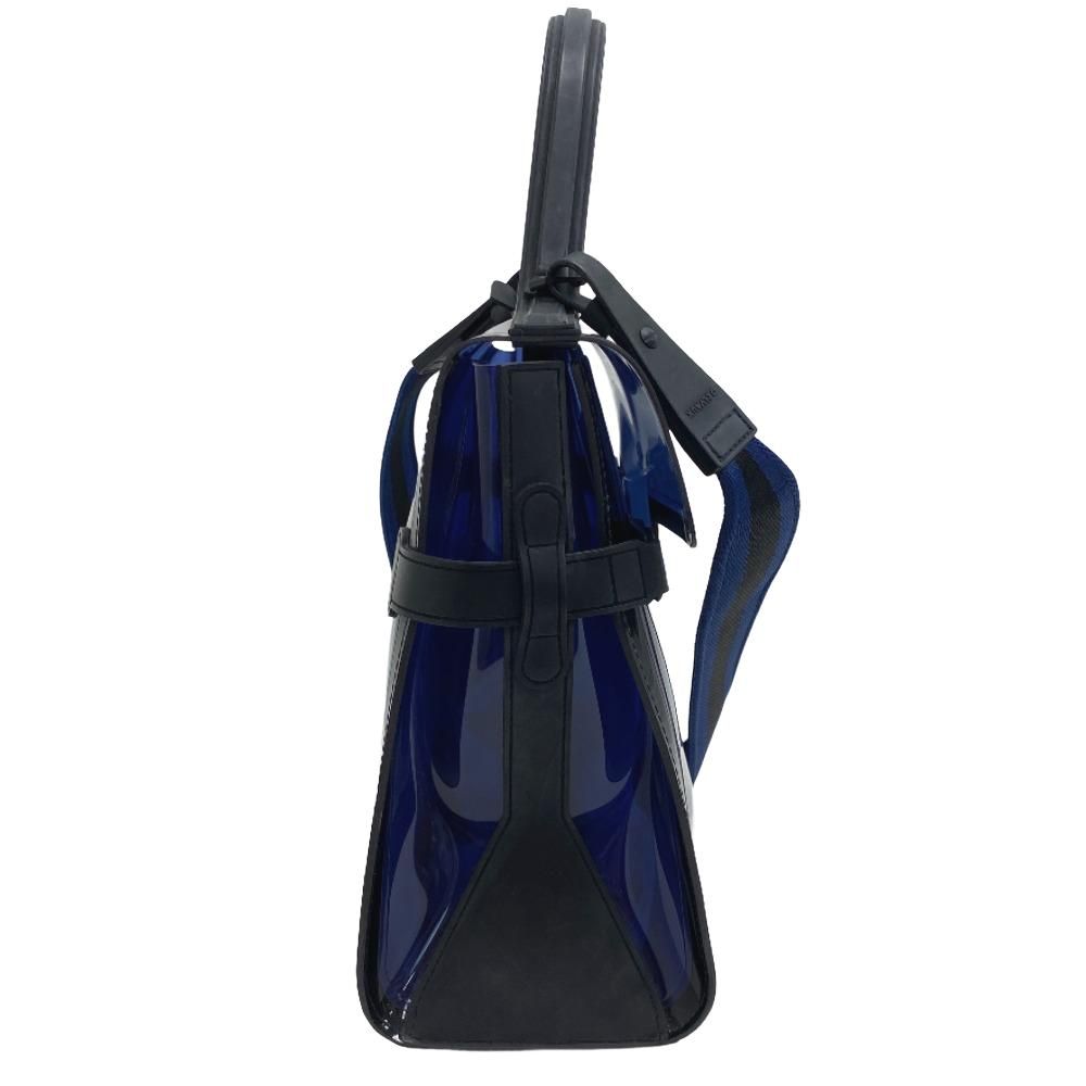 希少　ザ・タンペート・ダークナイト　限定品　DELVAUX 希少【デルヴォー】タンペート PVC バッグ ダークナイト 未使用品