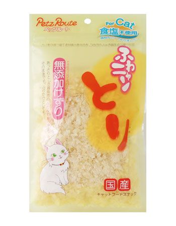 同梱不可 24個セット ペッツルート 無添加けずりふわニャンとり無添加けずり