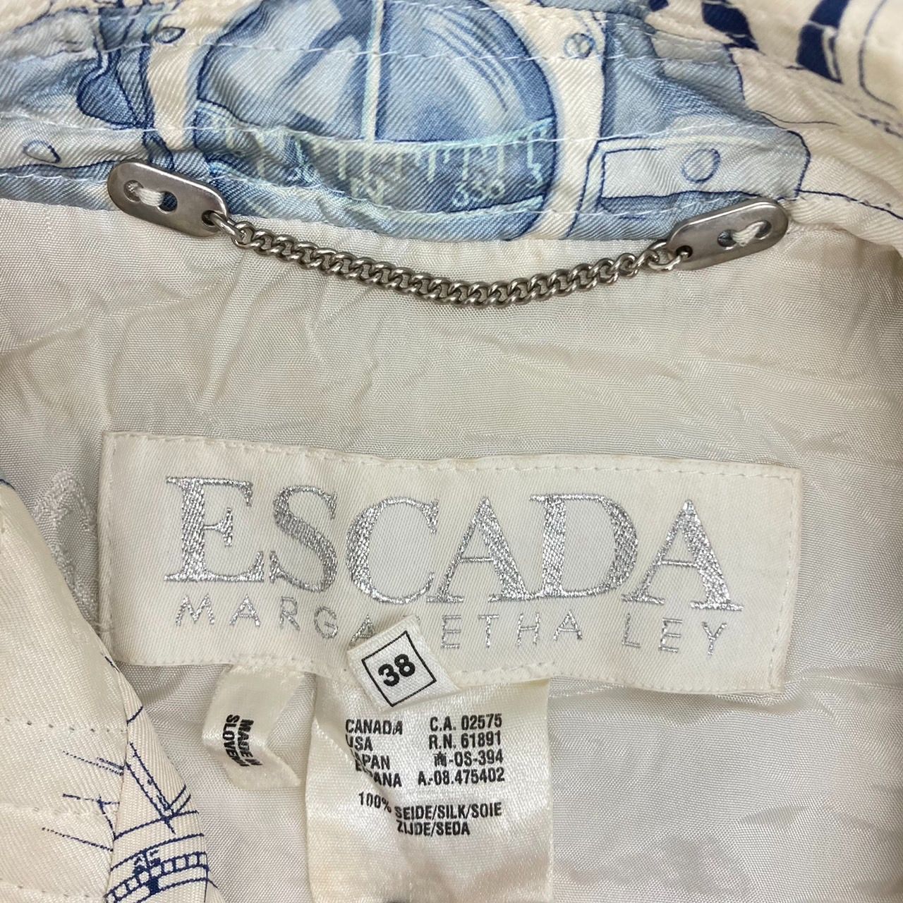 Itami キャメル100%✨ESCADA ハーフコート ベージュ 38 ライトウールリバー ロングコート（M5B01442＿＿