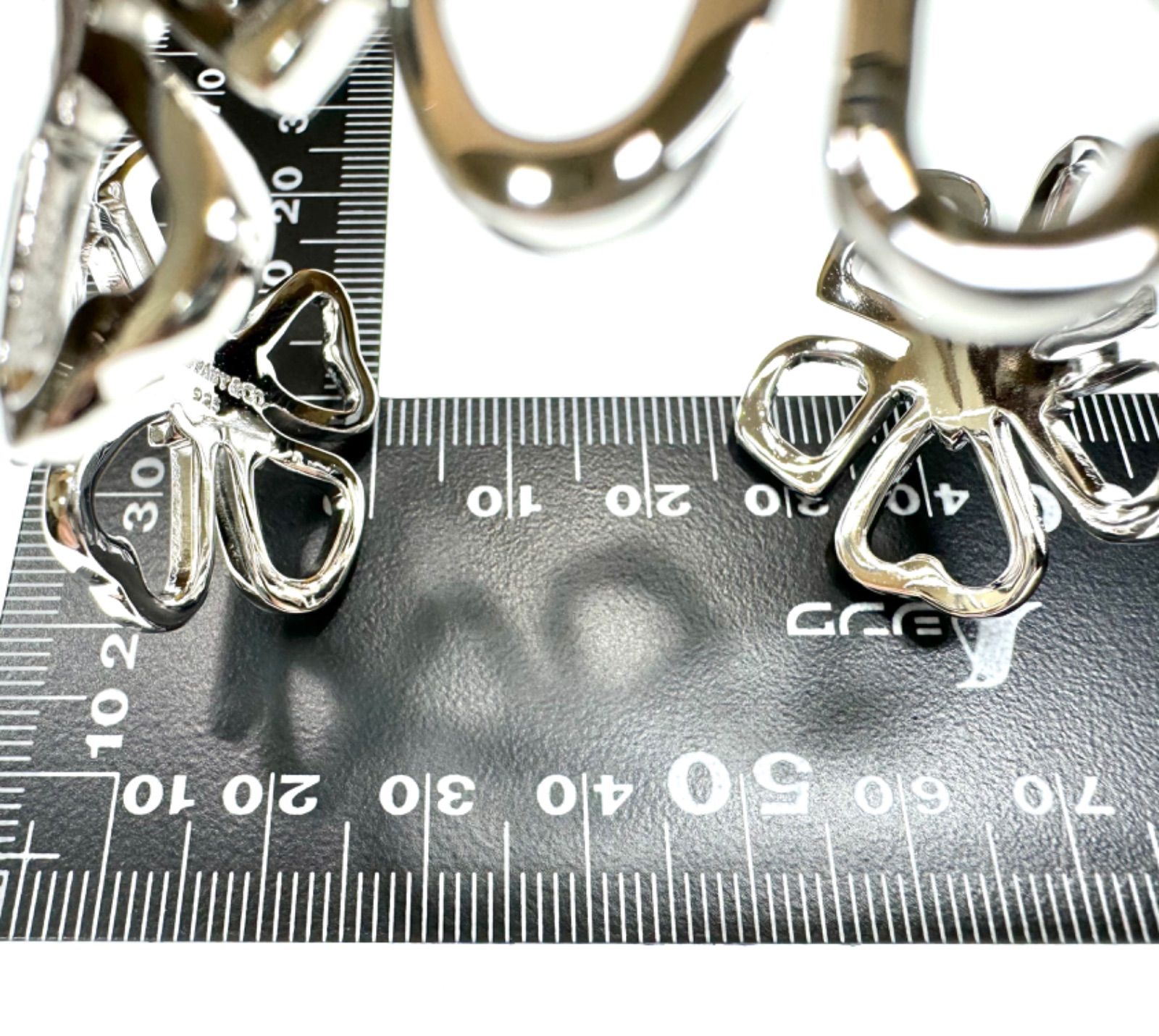 希少 Tiffany &Co SV925 フラワー バングル カフ ティファニー 