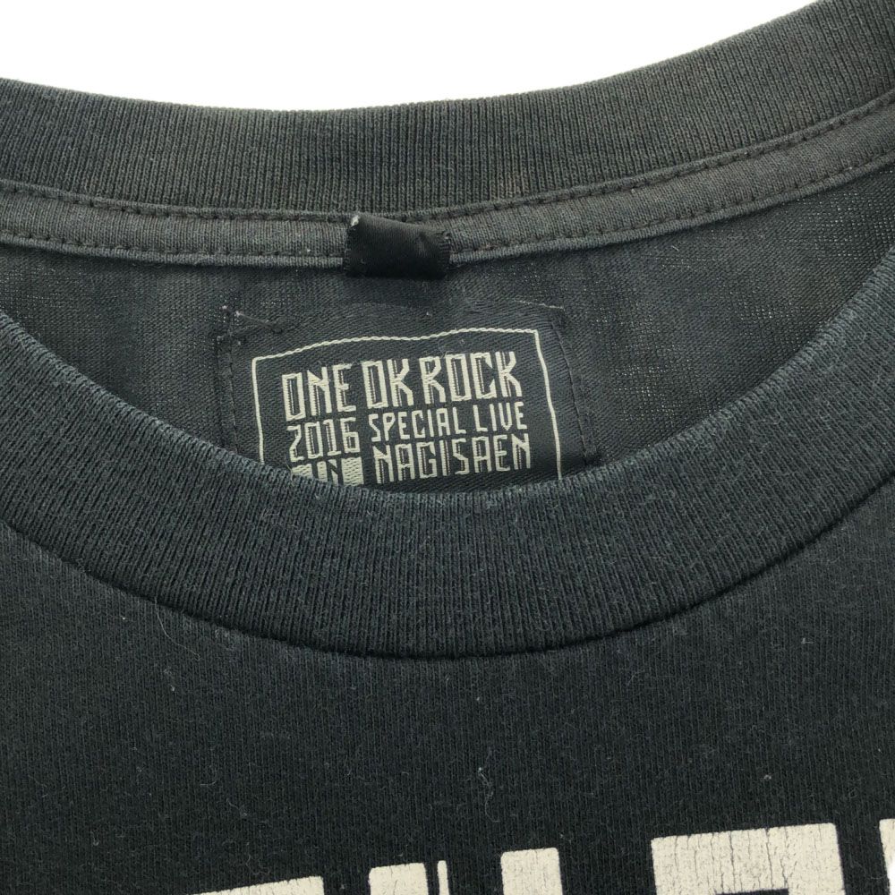 ワンオクロック 2016 SPECIAL LIVE IN NAGISAEN プリント 半袖 Tシャツ S ブラック ONE OK ROCK バンT  メンズ - メルカリ