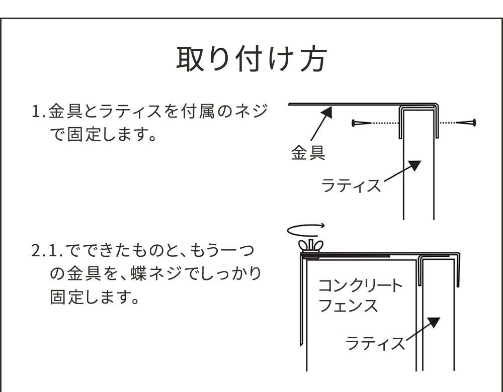 フェンス壁面用固定金具 上部8個